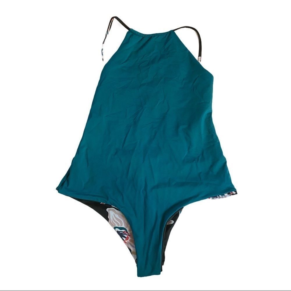 Designer Reversible One Piece Bathing Suit